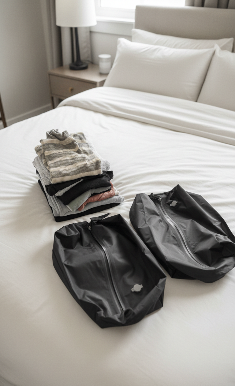 Sac à compression pour voyage